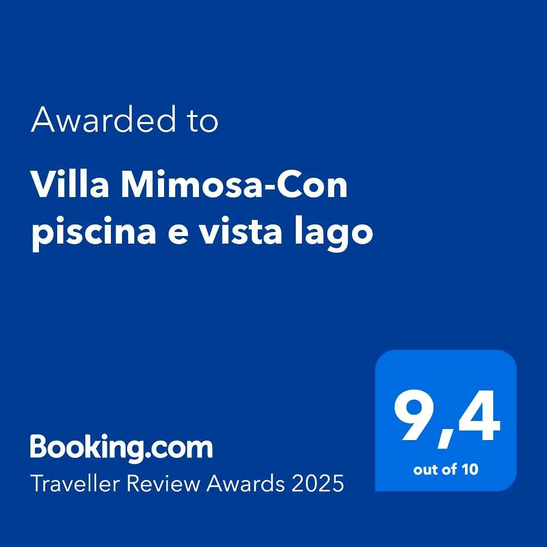 Villa Mimosa-Con Piscina E Vista Lago Brenzone sul Garda